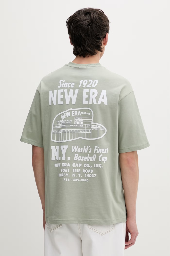 New Era dámske bavlnené tričko GRAPHIC BP OS 60771530