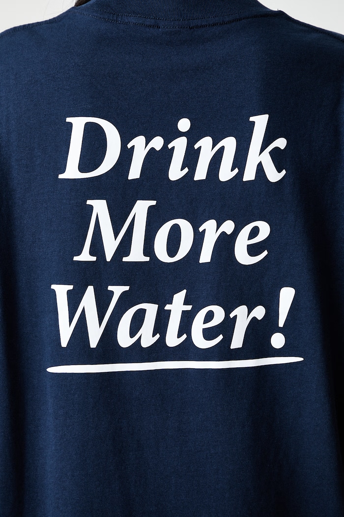 Sporty & Rich Drink More Water majica od pamuka TO119712300BL132