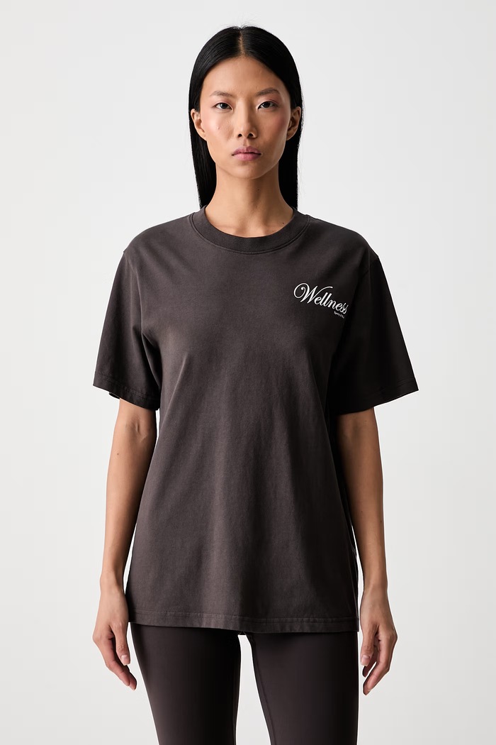 Odzież Sporty & Rich Soho T-shirt bawełniany TO119711083BR29 brązowy