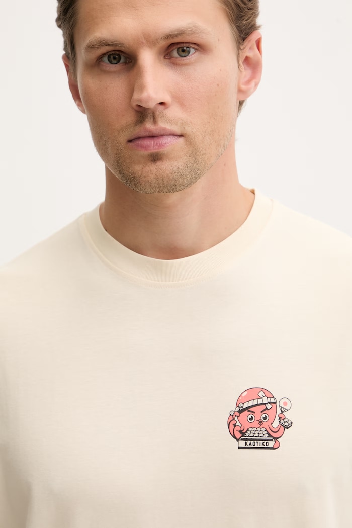 Kaotiko T-shirt bawełniany AS033.01.G002
