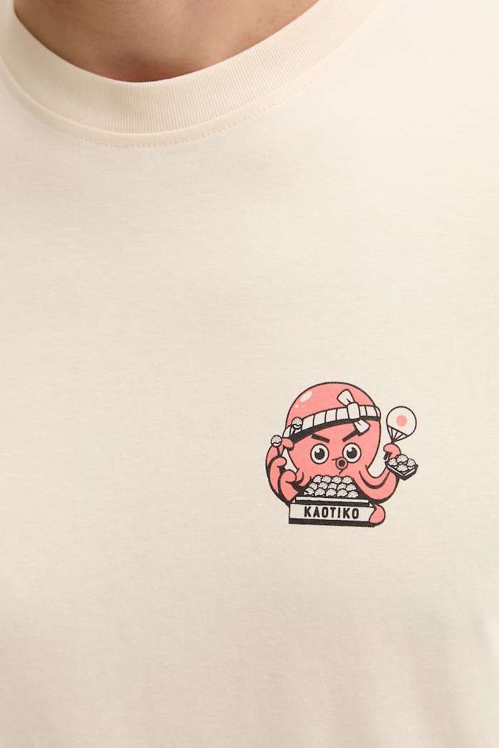 Kaotiko T-shirt bawełniany AS033.01.G002