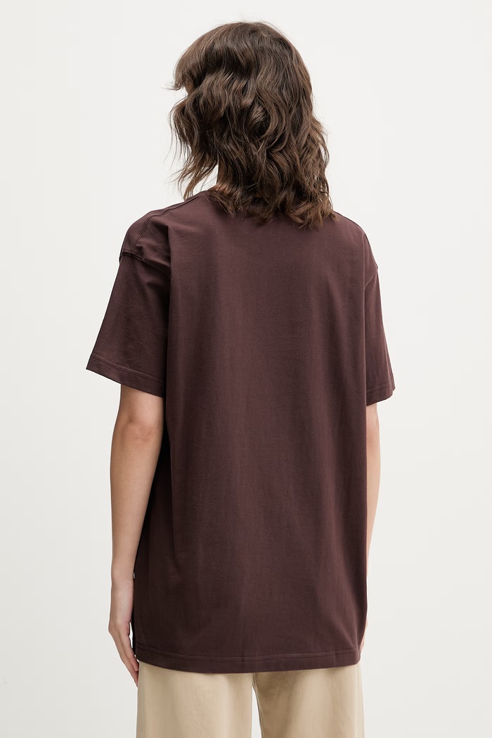 Kaotiko tricou din bumbac AS024.01.G002 maro
