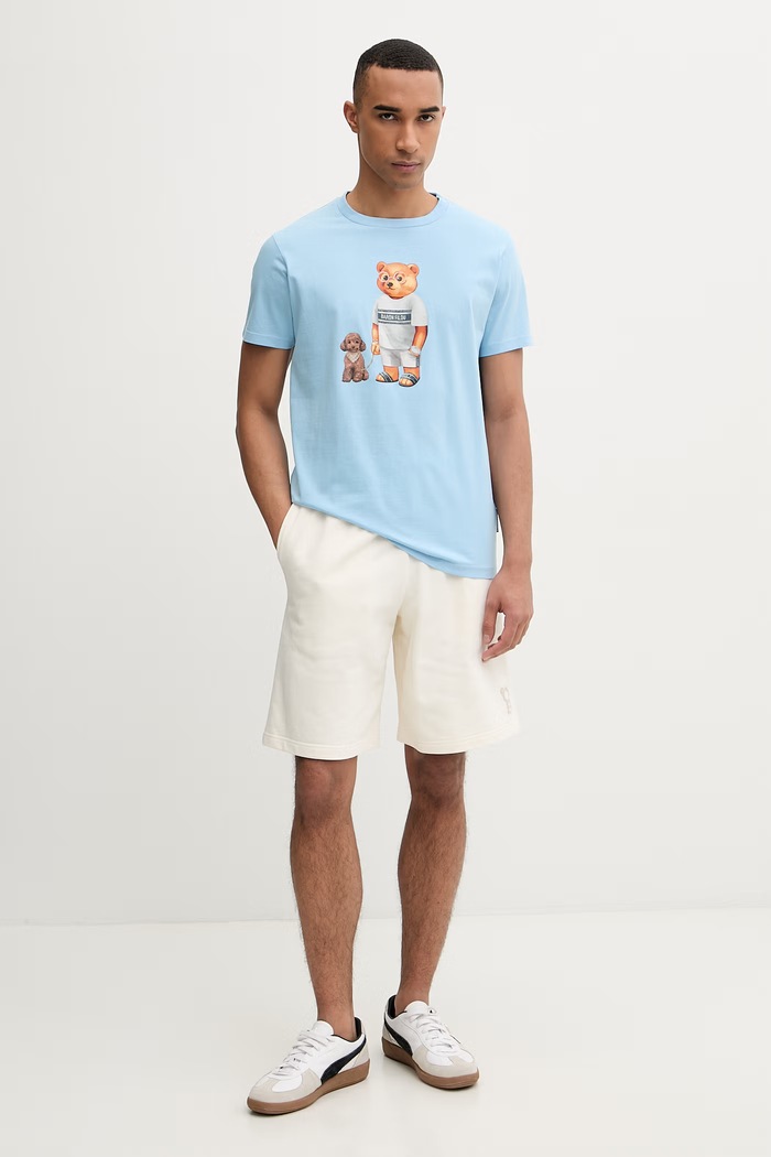 Baron Filou tricou din bumbac Filou CLXV. albastru 000014898