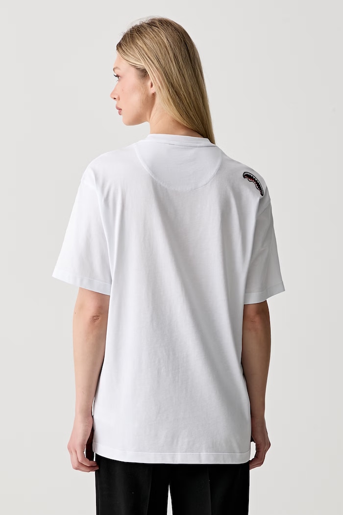 Sprayground t-shirt in cotone SP295WHT bianco