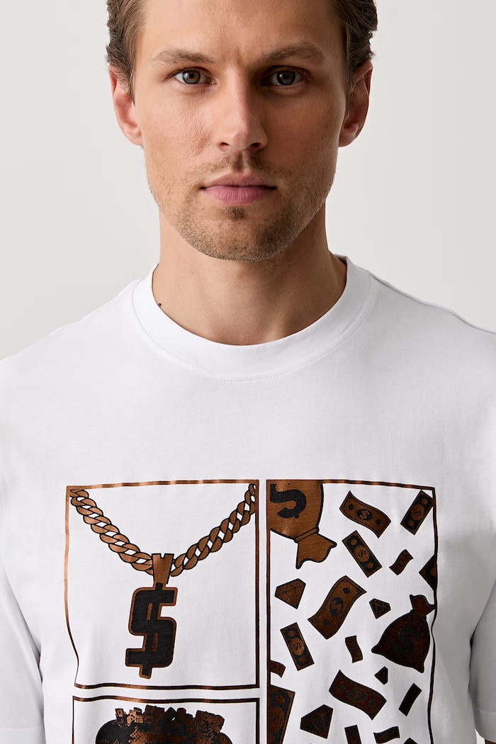 Sprayground t-shirt in cotone SP295WHT
