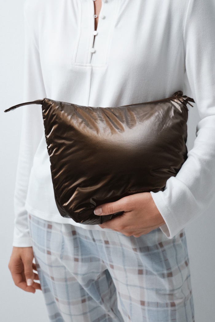 Kosmetyczka damska women'secret brązowy 4844774