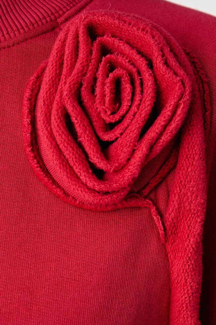 Bluza damska bawełniana Rotate czerwony 1168942240