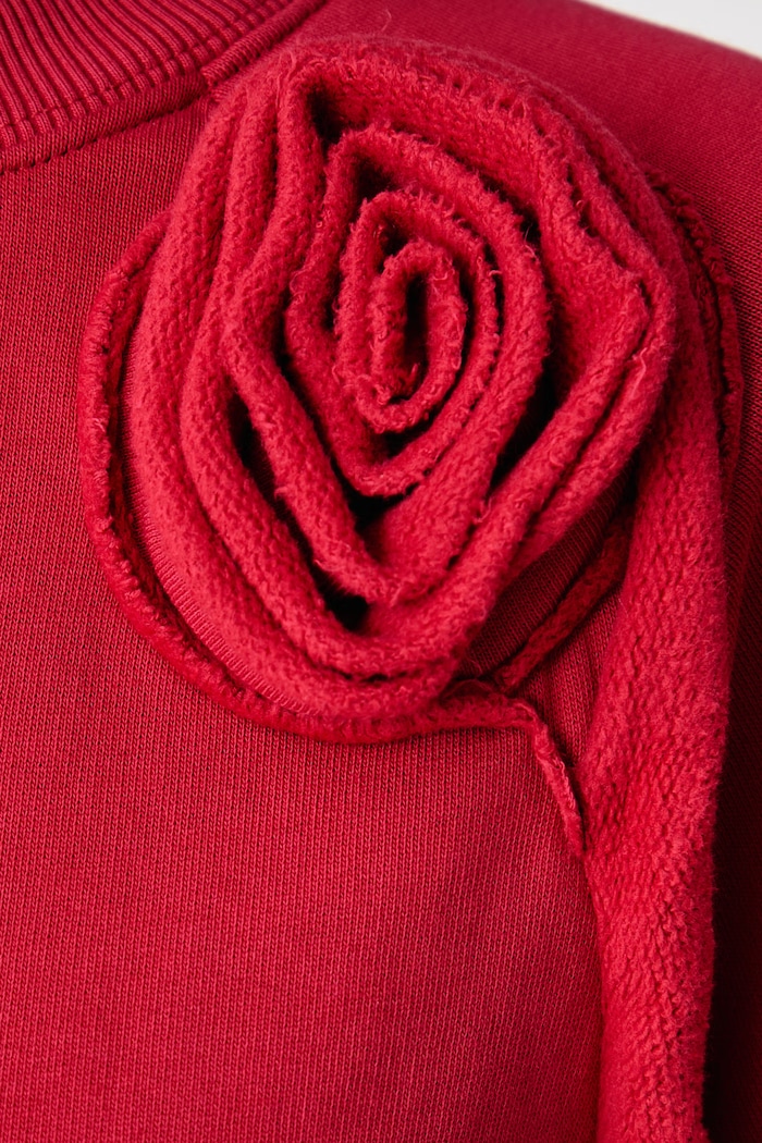 Bluza damska bawełniana Rotate czerwony 1168942240