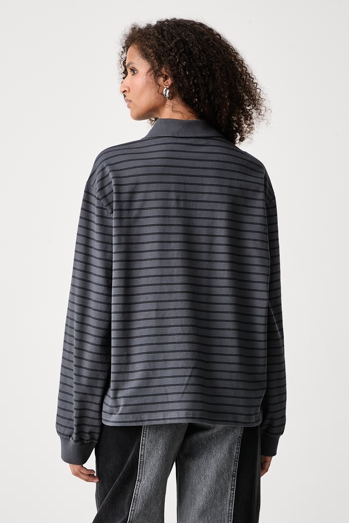 Odzież Rotate Longsleeve damski bawełniany z elastanem 1174161206 szary
