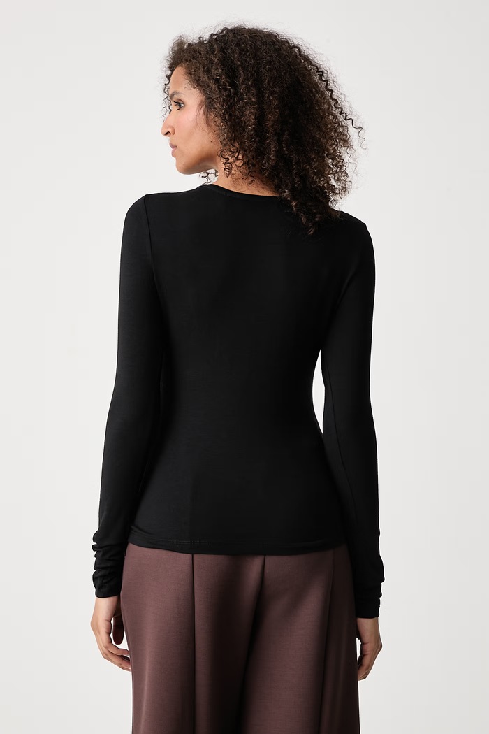 Odzież Rotate Longsleeve damski 117446100 czarny