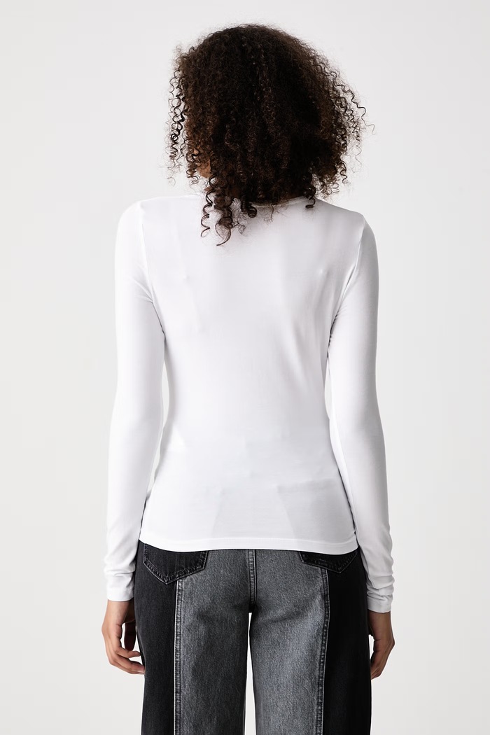 Odzież Rotate Longsleeve damski 117446400 biały