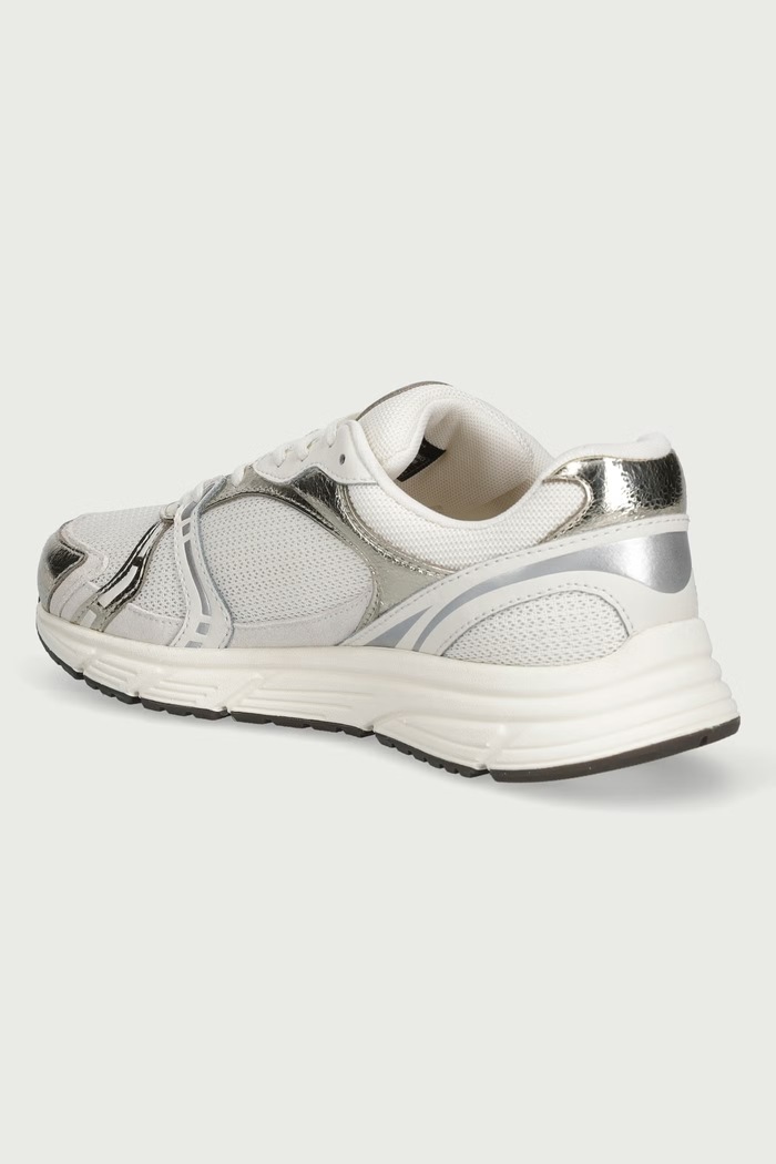 Obuwie Tommy Jeans TJW MODERN RUNNER METALLICS sneakersy damskie EN0EN03180 beżowy