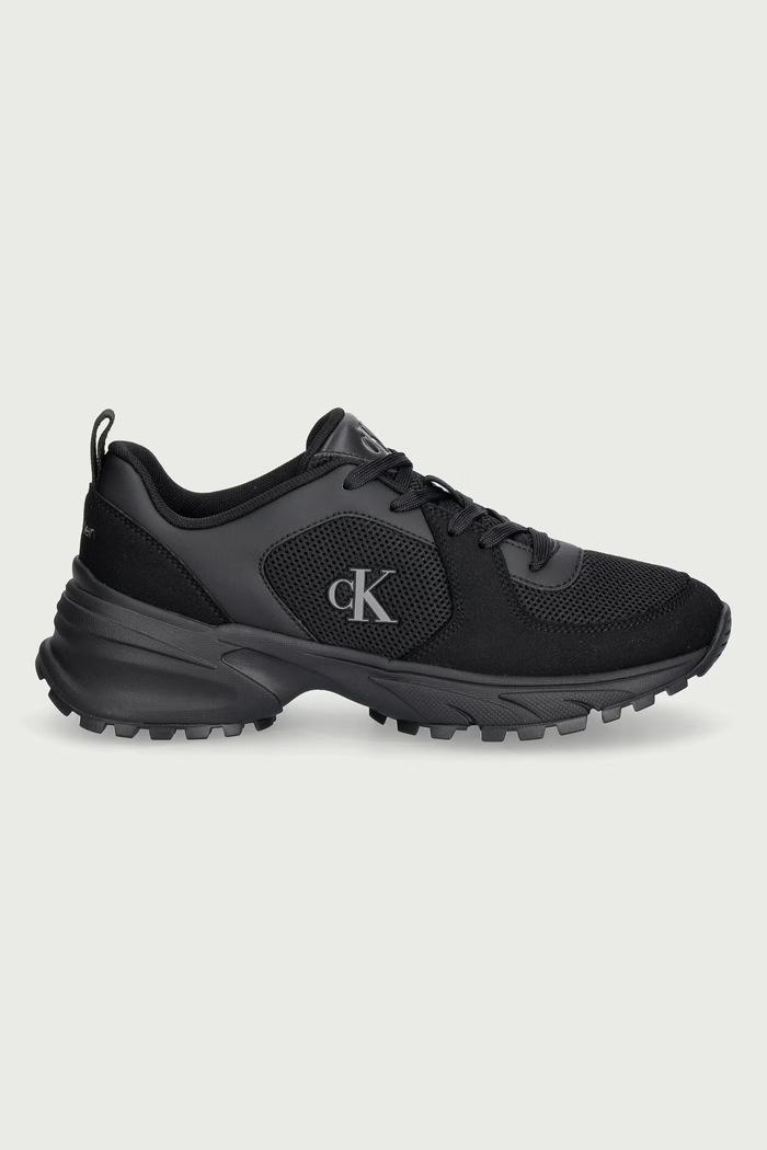 Calvin Klein HIKE RUNNER LACE UP SU MESH WMN sneakersy damskie HW0HW03440 czarny SS27