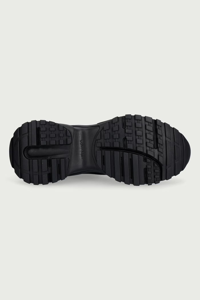 HIKE RUNNER LACE UP SU MESH WMN sneakersy damskie Calvin Klein czarny HW0HW03440
