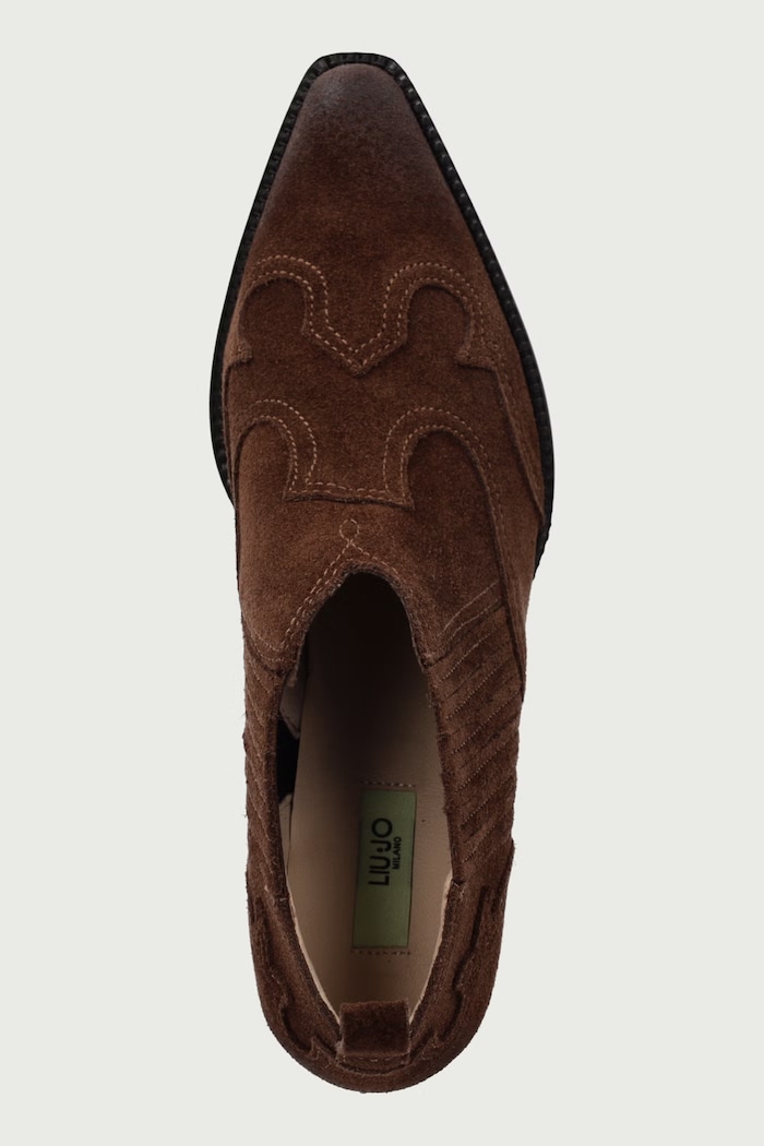 Μποτάκια Γυναικεία σουέτ AUSTIN 04 GIGI HADID Liu Jo 4B7001PX002S1815 καφέ