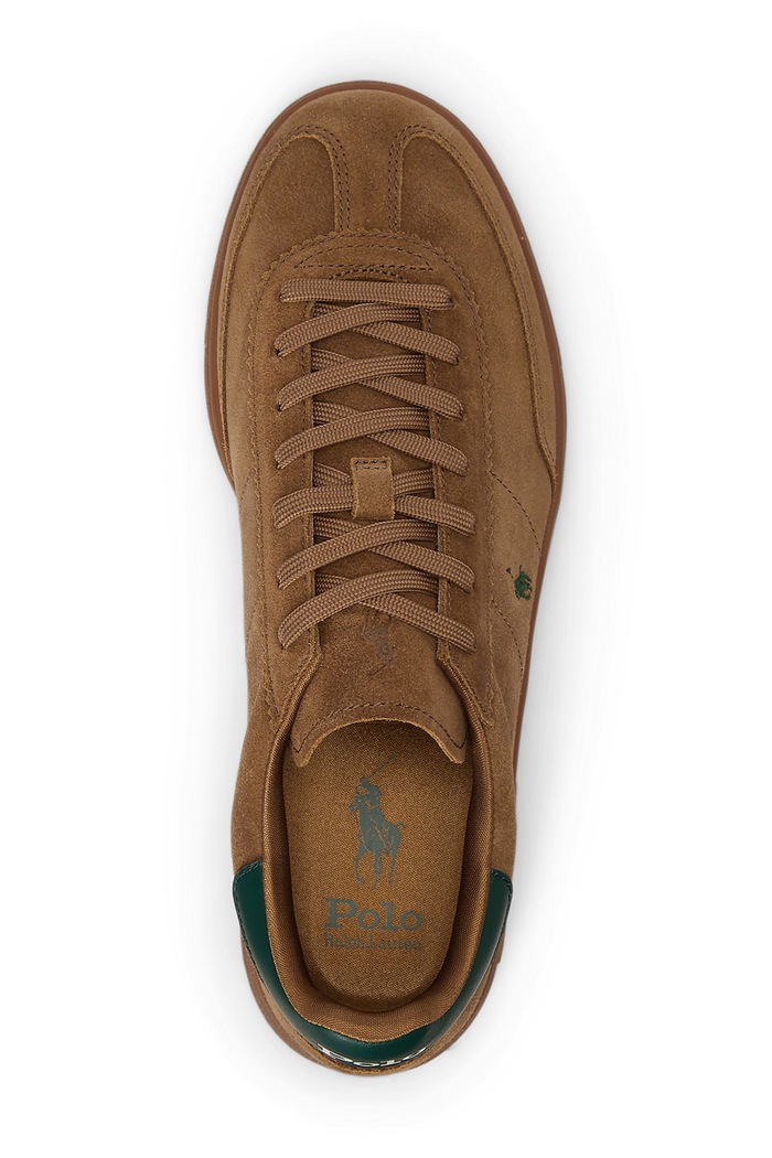 Obuća Polo Ralph Lauren S Bedford PP SK LTL Tenisice od brušene kože 809P19677003 smeđa