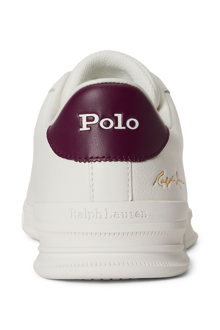 Hrt Crt SIG3 SK LTL Tenisice od kože Polo Ralph Lauren 809P19679002 bijela