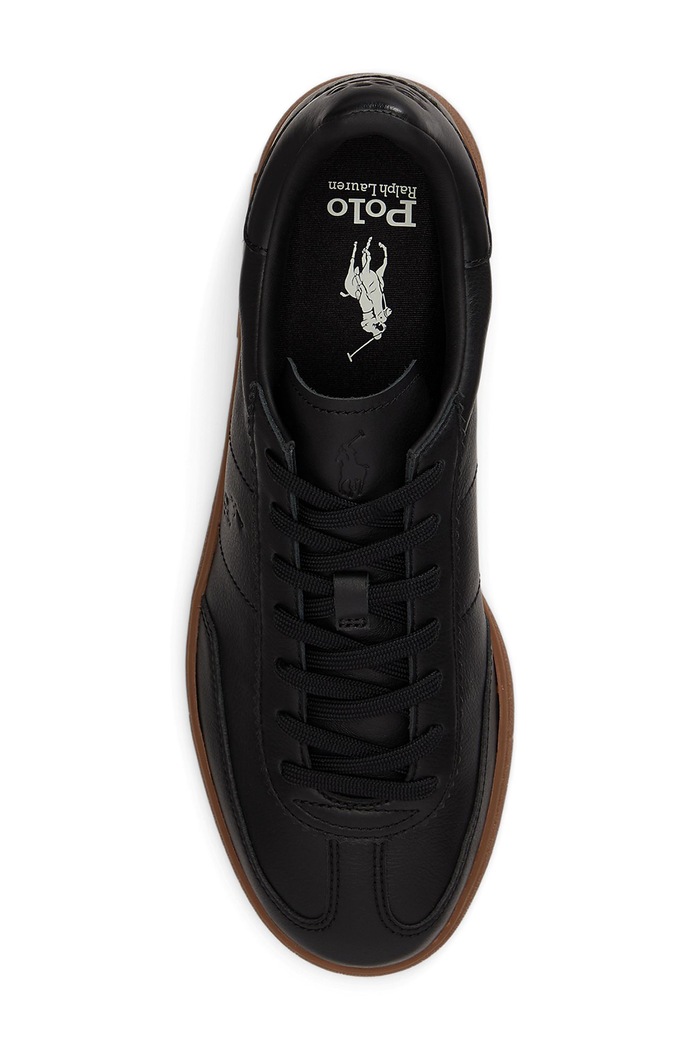 Obuća Polo Ralph Lauren L Bedford PP SK LTL Tenisice od kože 809P24276004 crna