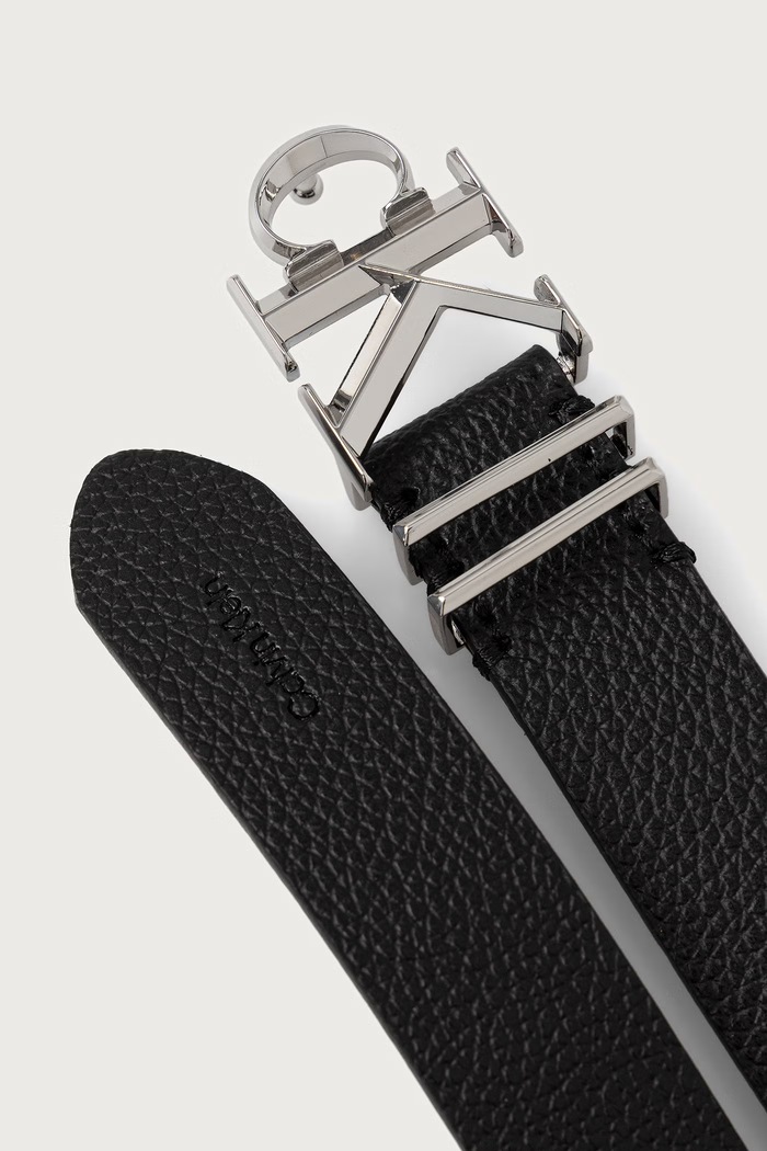 Calvin Klein Pasek damski skórzany LV04F7130G czarny SS27