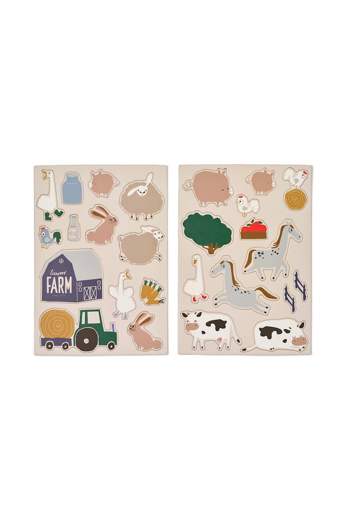 Liewood Zestaw magnesów dziecięcych Vento Farmlife Magnets multicolor LW21281.PPY1