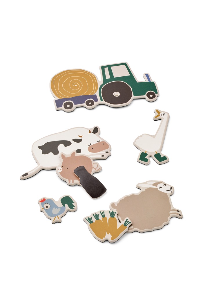 Chłopiec Liewood Zestaw magnesów dziecięcych Vento Farmlife Magnets LW21281.PPY1 multicolor