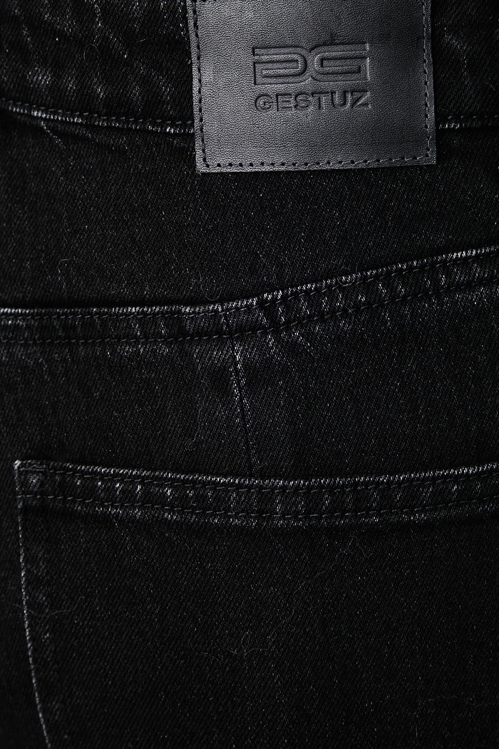 Jeansy wide leg damskie Gestuz 10911612 szary