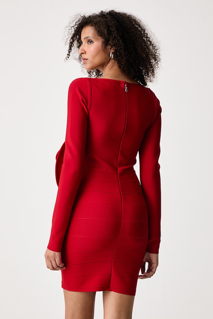 Odzież Rotate Sukienka bodycon 1171852240 czerwony
