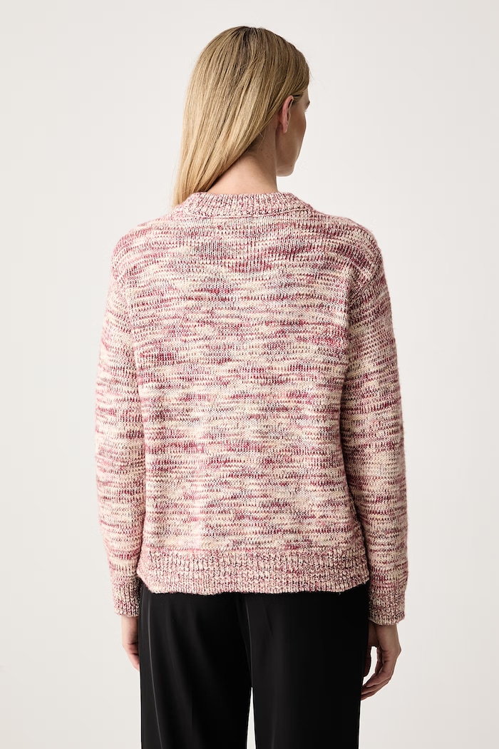 Odzież MUNTHE Sweter damski z wełną 264160126470 pomarańczowy