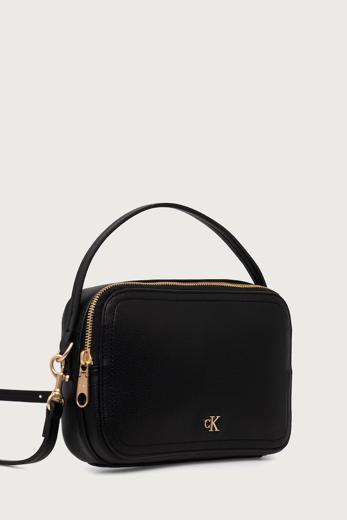 Calvin Klein Torebka crossbody damska z imitacji skóry LV04F3851G czarny SS27