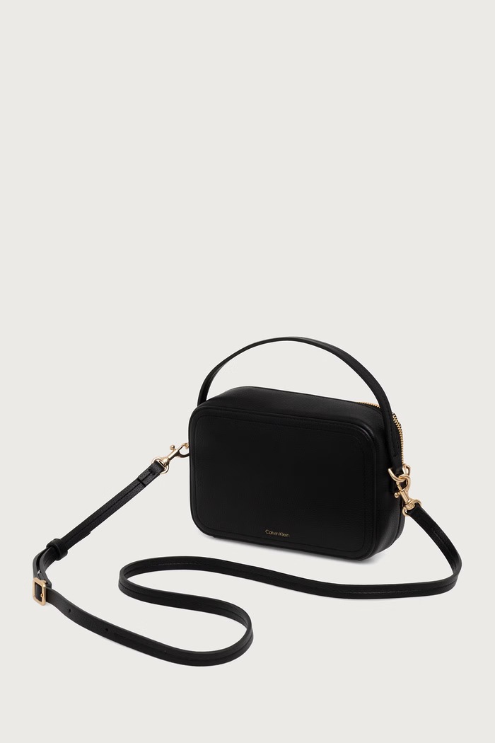 Akcesoria Calvin Klein Torebka crossbody damska z imitacji skóry LV04F3851G czarny