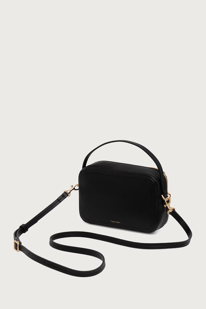 Akcesoria Calvin Klein Torebka crossbody damska z imitacji skóry LV04F3851G czarny