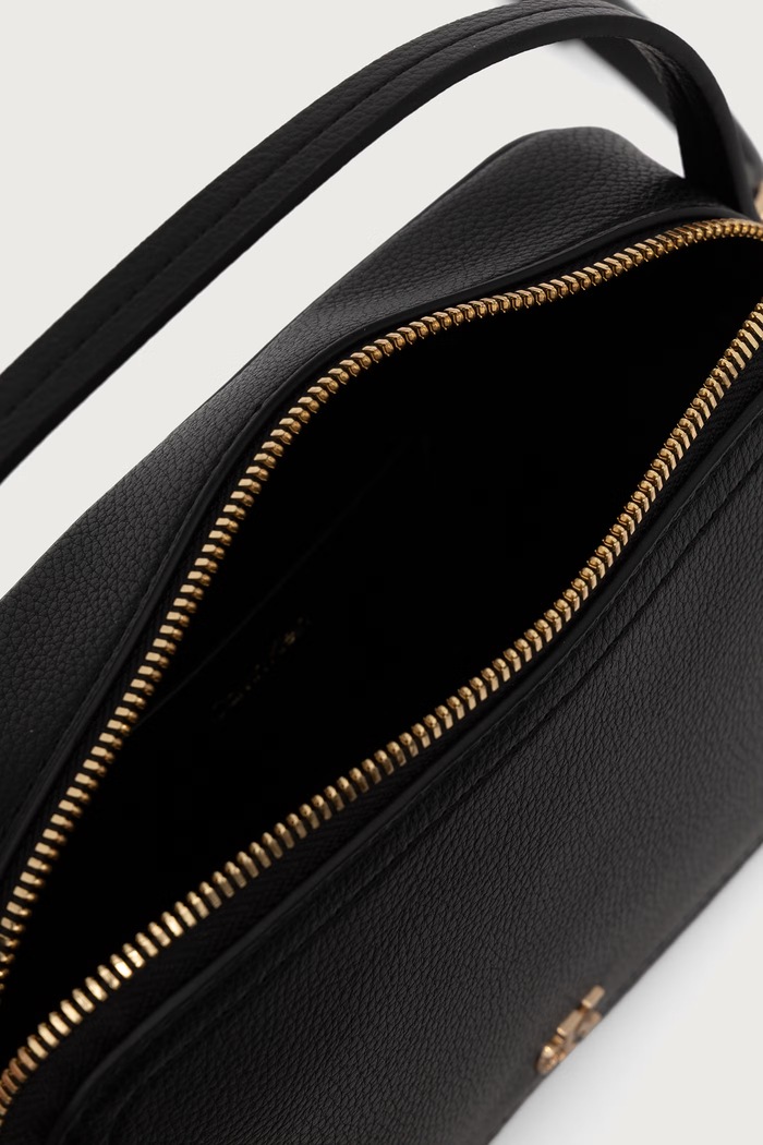 Torebka crossbody damska z imitacji skóry Calvin Klein czarny LV04F3851G