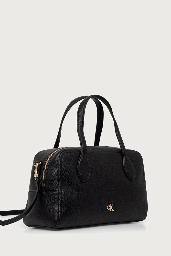Calvin Klein Torebka crossbody damska z imitacji skóry LV04F3855G czarny SS27