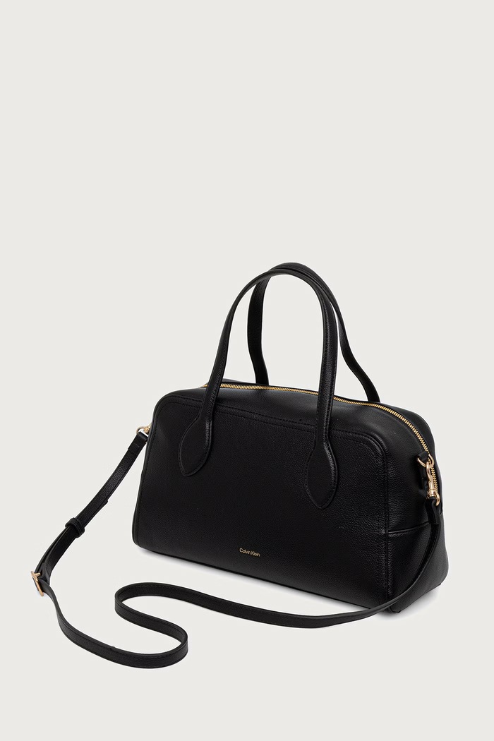 Akcesoria Calvin Klein Torebka crossbody damska z imitacji skóry LV04F3855G czarny