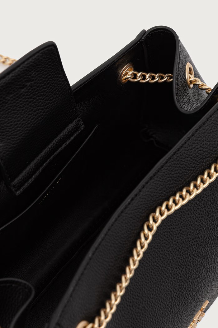 Torebka crossbody damska z imitacji skóry Calvin Klein czarny LV04F3857G