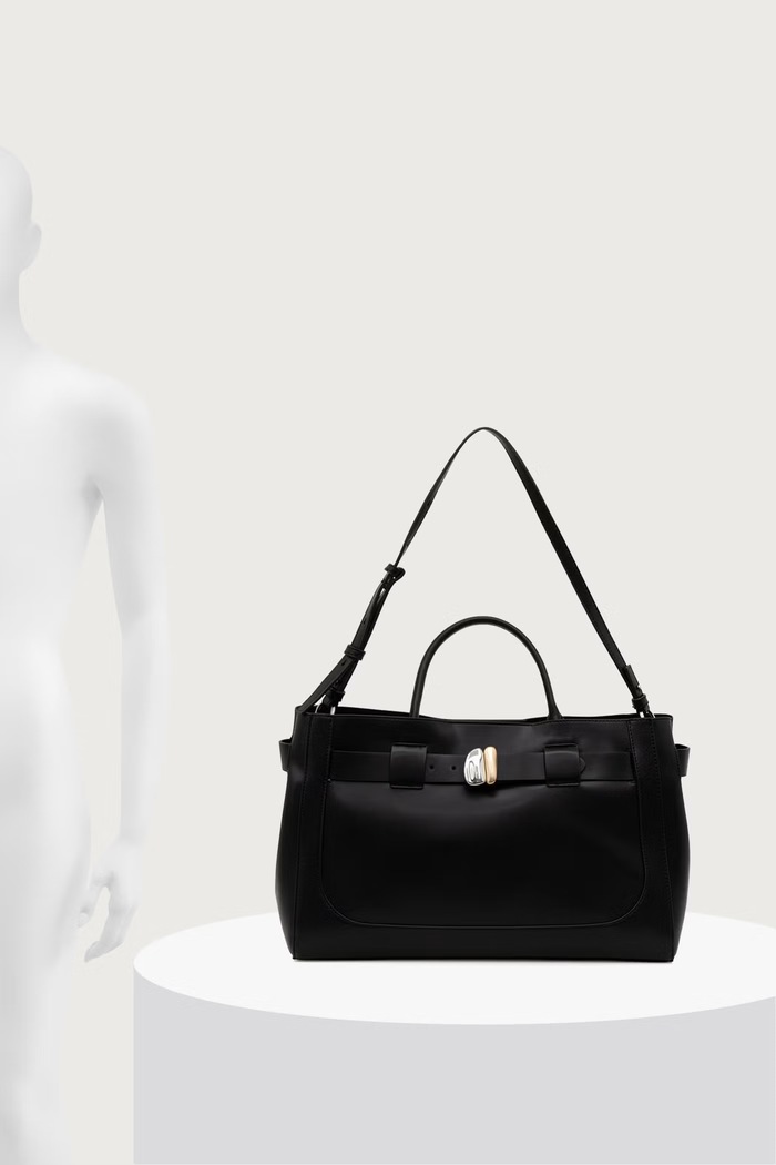 Calvin Klein Torebka shopper damska z imitacji skóry LV04F3866G