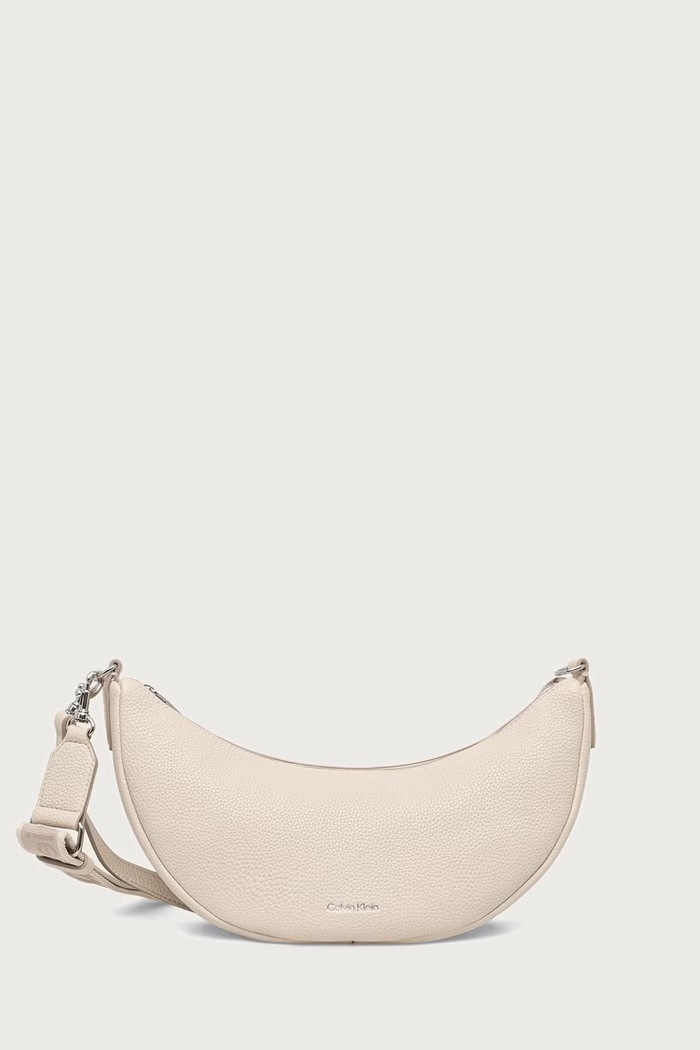 Calvin Klein Torebka crossbody damska z imitacji skóry beżowy LV04F3936G