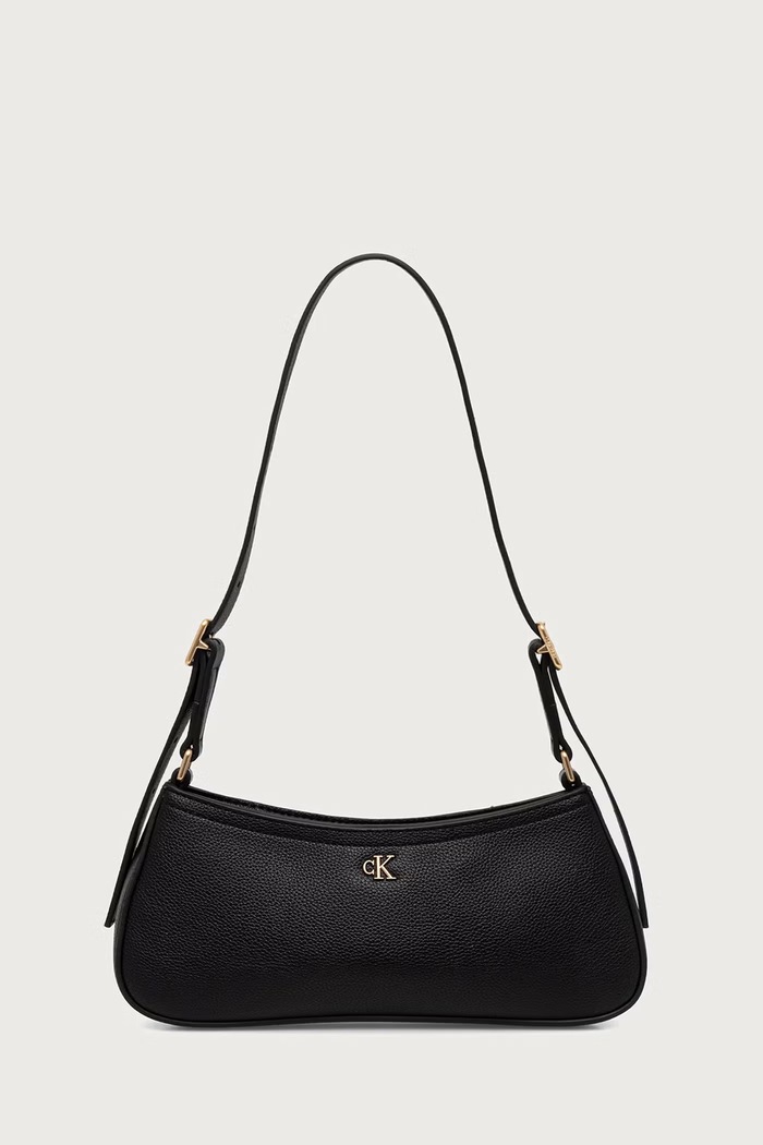 Calvin Klein Torebka crossbody damska z imitacji skóry czarny LV04F3936G