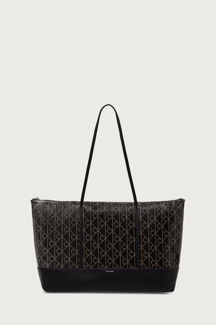 Calvin Klein Torebka shopper damska czarny LV04F4109G