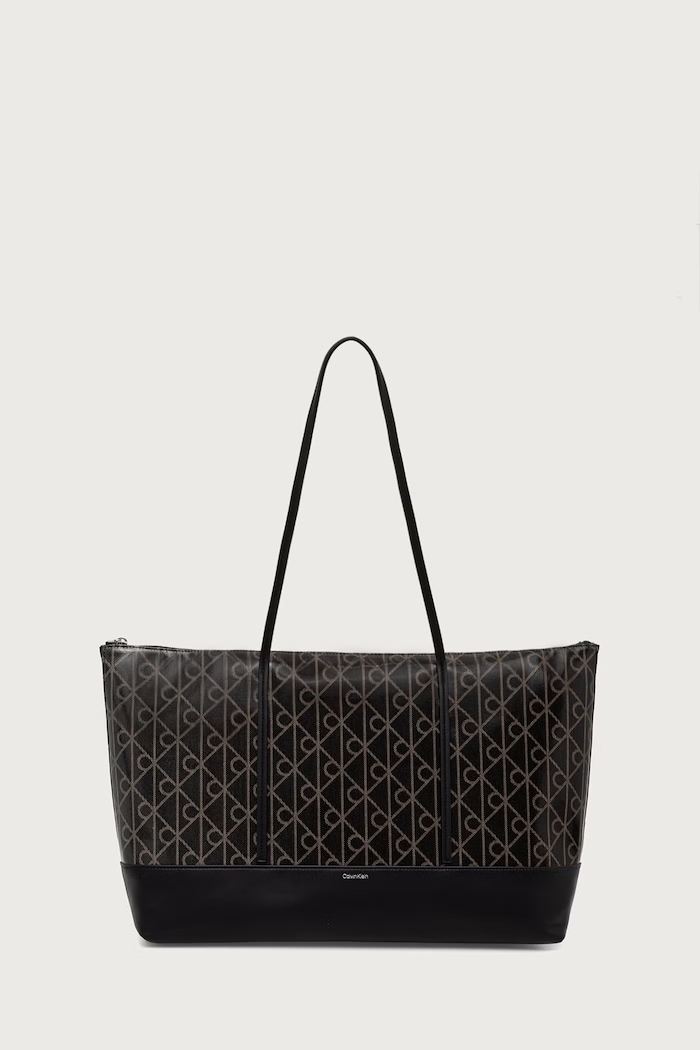Calvin Klein Torebka shopper damska czarny LV04F4109G
