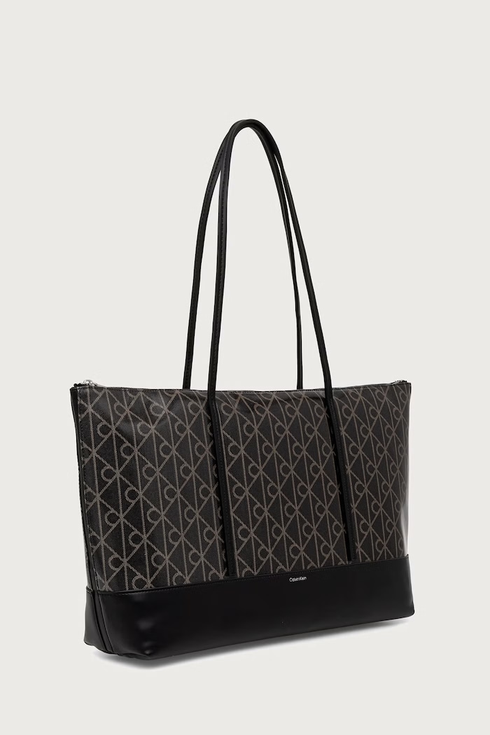 Calvin Klein Torebka shopper damska LV04F4109G czarny SS27