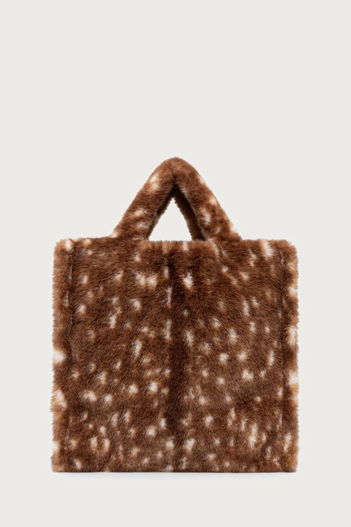 MUNTHE Torebka shopper damska brązowy 264193226401