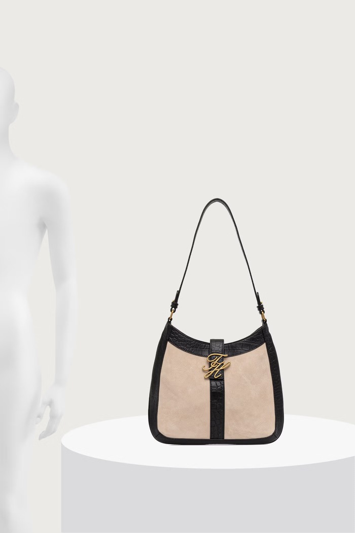 Tommy Hilfiger Torebka hobo damska skórzana SCRIPT AW0AW19379