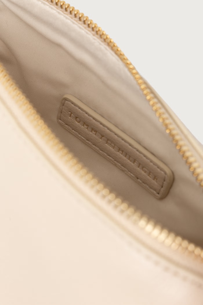 Torebka crossbody damska z imitacji skóry ESSENTIAL Tommy Hilfiger beżowy AW0AW19402