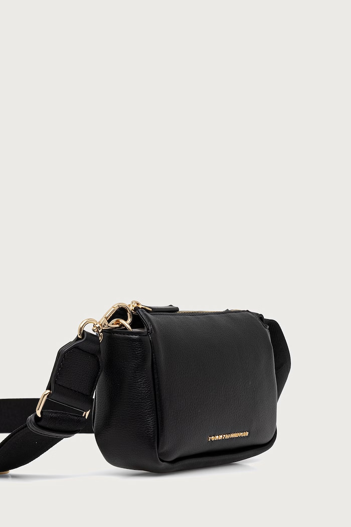 Tommy Hilfiger Crossbody kabelka dámska z imitácie kože ESSENTIAL AW0AW19402 čierna SS27