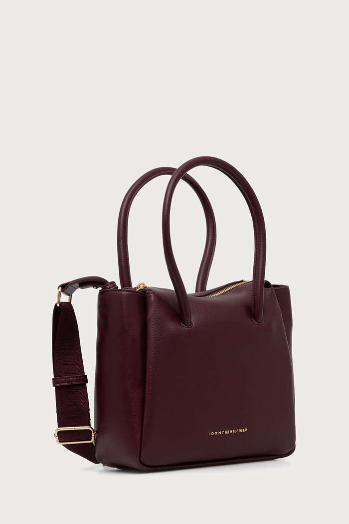 Tommy Hilfiger Torebka damska ESSENTIAL AW0AW19403 bordowy SS27