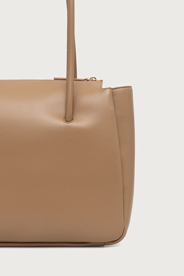 Akcesoria Tommy Hilfiger Torebka tote damska z imitacji skóry ESSENTIAL AW0AW19404 beżowy