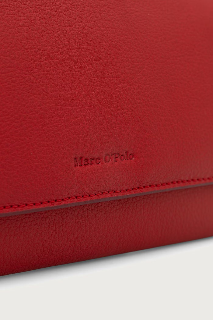 Torebka crossbody damska skórzana Marc O'Polo 5000016272 czerwony