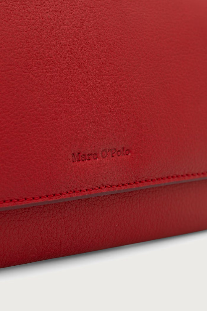 Torebka crossbody damska skórzana Marc O'Polo 5000016272 czerwony
