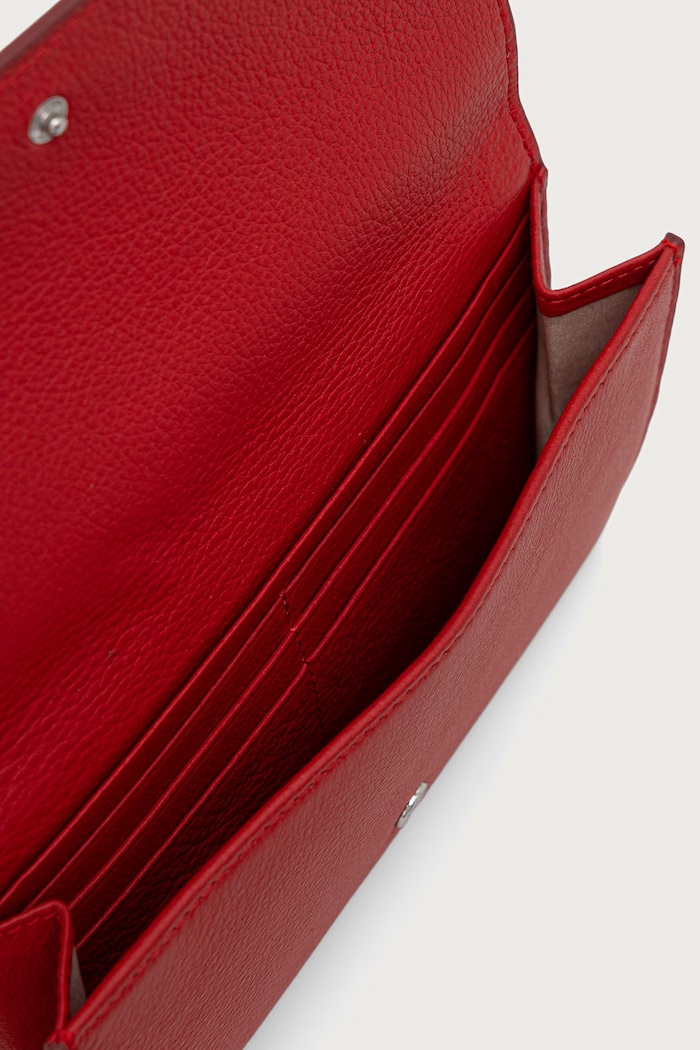 Torebka crossbody damska skórzana Marc O'Polo czerwony 5000016272